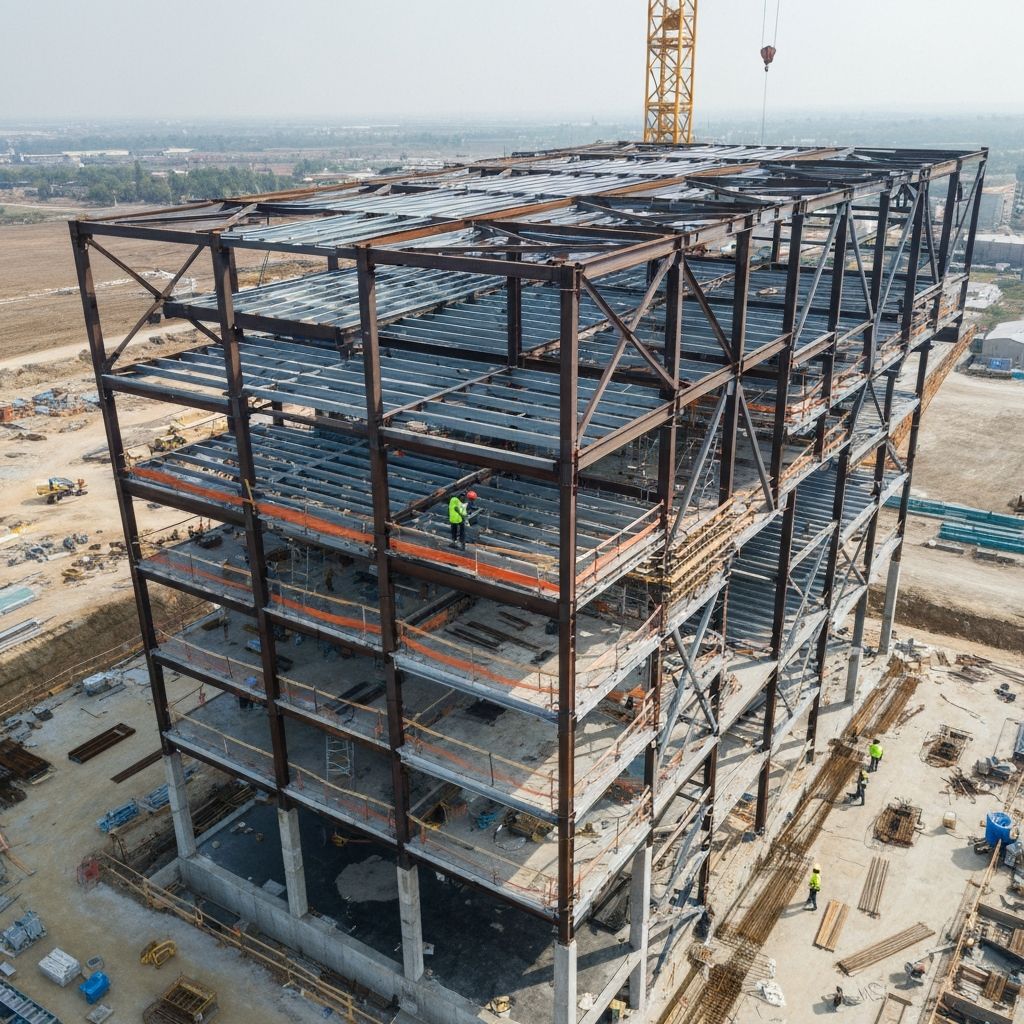 Steel Structural Framework